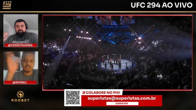 ? UFC 294 AO VIVO - ISLAM MAKHACHEV X ALEXANDER VOLKANOVSKI + USMAN X CHIMAEV + 3 BRASILEIROS