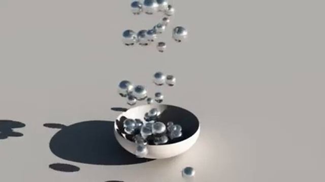 Vue 11, particles. Mirror shperes. Limited collision detection смотреть онлайн