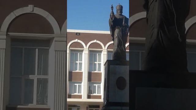 Кривой Рог Памятник Святому Миколаю в Кривом Роге смотреть онлайн