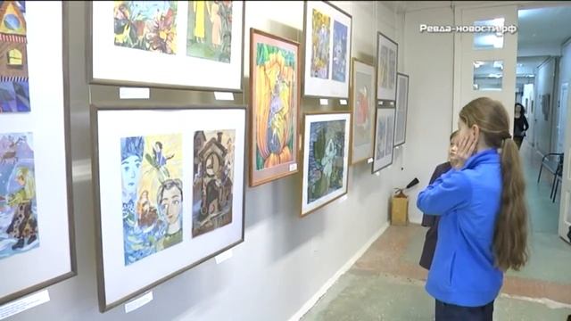 Художественная школа Ревды приглашает на сказочную выставку смотреть онлайн