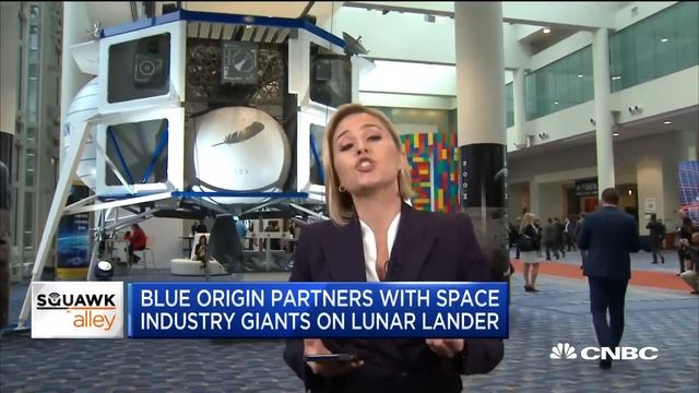 Blue Origin partners with space industry giants to create lunar lander смотреть онлайн