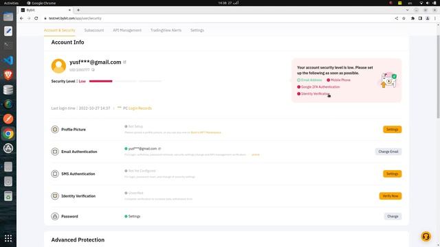Bybit Tutorial | Testnet Signup + Request Test Coins + Create API