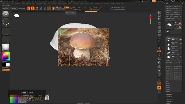 Цвет и текстуры Spotlight ZBrush | FAQ-12 смотреть онлайн