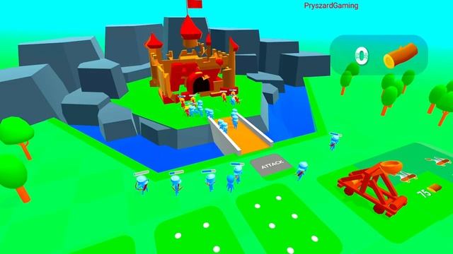 Castle Siege - Gameplay Walkthrough Part 1 Tutorial Army Commander (iOS,Android) смотреть онлайн