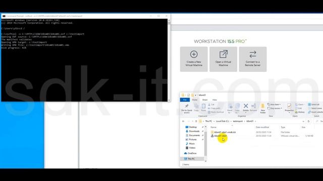 How to Import OVF with ovftool Command Line in Vmware Workstation смотреть онлайн