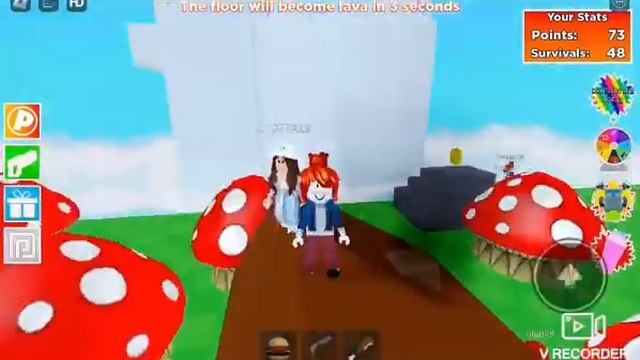 Доча играет с папой в ROBLOX! Кто победит? смотреть онлайн