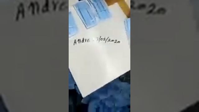 Процесс изготовления масок. смотреть онлайн