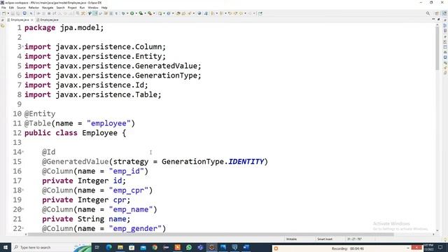 Java EE Java Persistence API Part 1 смотреть онлайн