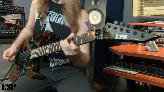 ESP Guitars: Paladin "Black Omen" Playthrough on the LTD M-1 Custom '87 смотреть онлайн