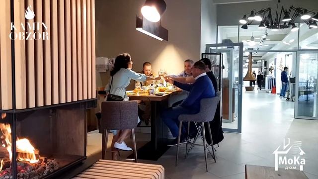 В гостях у ООО "МоКа" — камины, печи, грили в уютном шоуруме смотреть онлайн