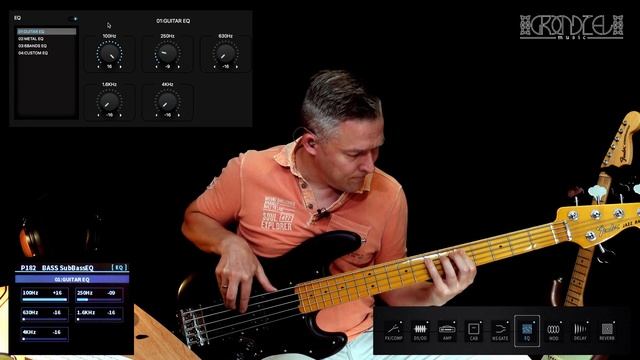 BASS FX - DNAfx GiT - 9/9 - Harley Benton´s amp modelling multi-effect - GEAR DEMO смотреть онлайн