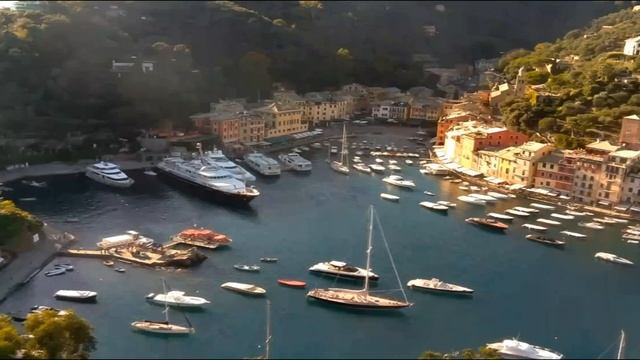 Италия. Генуа - Портофино. Место, которое стоит посетить в Италии. Italy Genoa Portofino смотреть онлайн