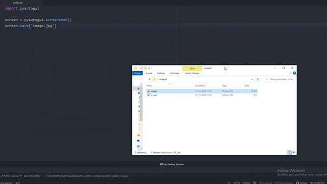 Python | Capture d'écran | PYAUTOGUI смотреть онлайн