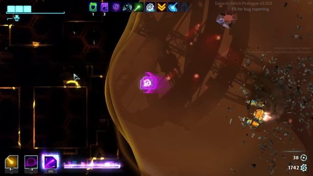 Fast-Paced, Asteroid Chucking Arena Roguelike! - Galactic Glitch: Prologue смотреть онлайн