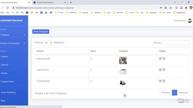 Passo a Passo loja virtual programação HTML, CSS, PHP e Javascript.- J C Expansão Digital смотреть онлайн