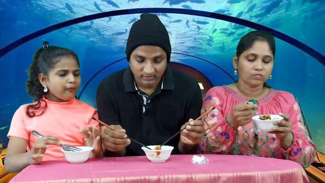 spoon vs fork vs chopsticks challenge | Food challenge | Monika Prabhu смотреть онлайн