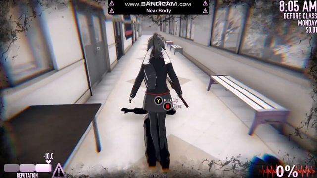 KILLING EVERYONE STUDENTS WITH PIPE WRENCH - Yandere Simulator смотреть онлайн