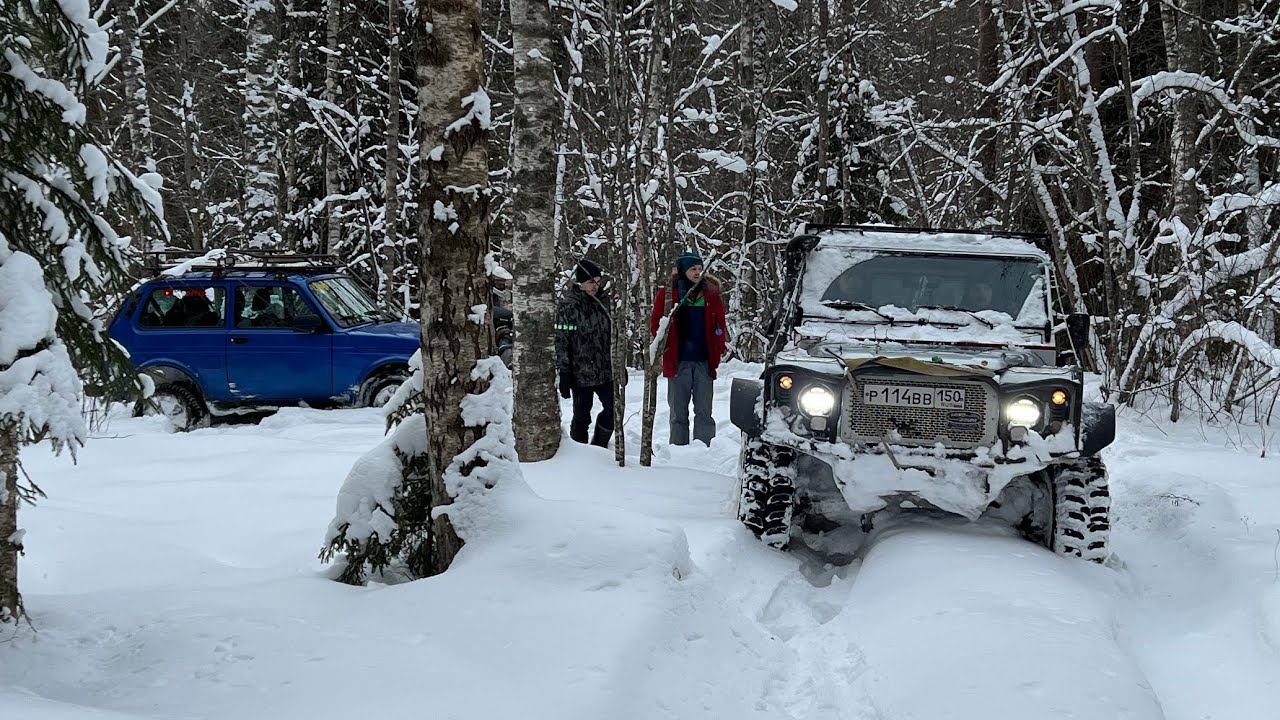Разбили Defender! «Стоковая» Нива продолжает удивлять, она может всё) смотреть онлайн