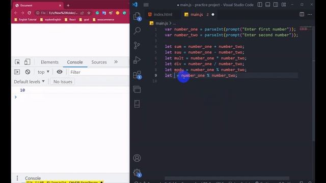 #10 javaScript Bangla Tutorial| javascript calculator practice project смотреть онлайн