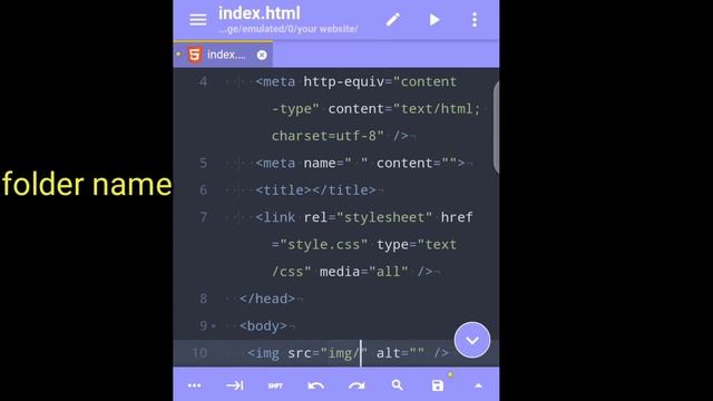 how to insert images using HTML acode android app | img add acode App смотреть онлайн