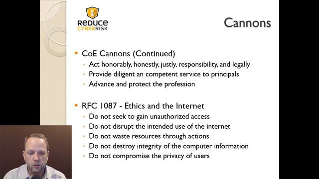 RCR Training: Professional Ethic - CISSP Training by Shon Gerber! смотреть онлайн
