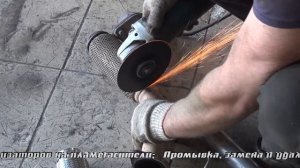 Установка пламегасителя на  KIA Rio.Установка пламегасителя на  KIA Rio в СПБ