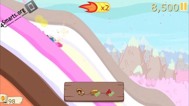 Обзор Ski Safari: Adventure Time (Android, iOS) смотреть онлайн