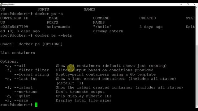Curso Docker desde cero - Capitulo 3 - Ver Imagenes y Contenedores смотреть онлайн