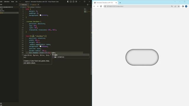 Creating Custom Animated Checkbox with CSS | No JavaScript смотреть онлайн