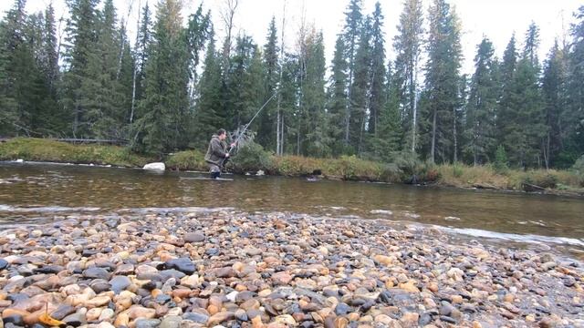 Рыбалка в Пермском крае, река Велс, осень 2019. смотреть онлайн