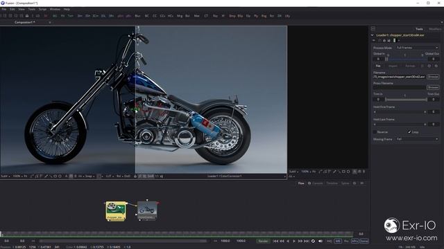 Exr-IO Vray and Photoshop workflow tutorial смотреть онлайн