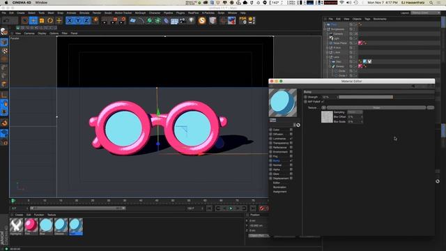 Cinema 4D Tutorial - How to Created Stylized Grainy Cel Shading смотреть онлайн
