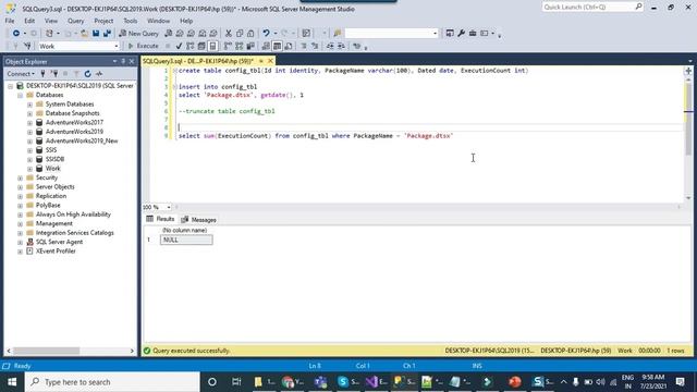 18 Execute SSIS package only once in a day regardless called multiple times смотреть онлайн