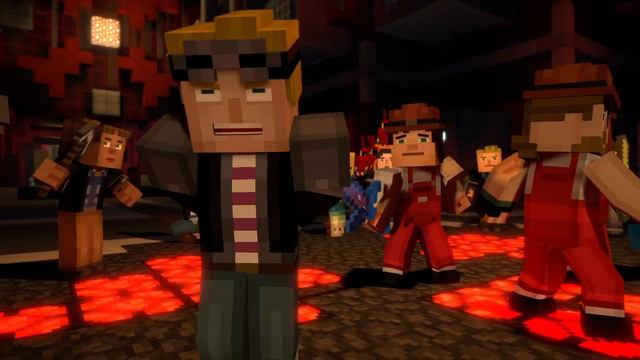 Minecraft Story Mode Season 2 Lucas and the Ocelots confront the real Jesse. смотреть онлайн