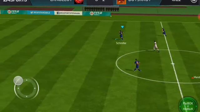Как стоит Роналду на воротах? || Fifa 18 Mobile