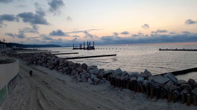 Балтийское море; Светлогорский променад; 17.08.2024; 20:00.