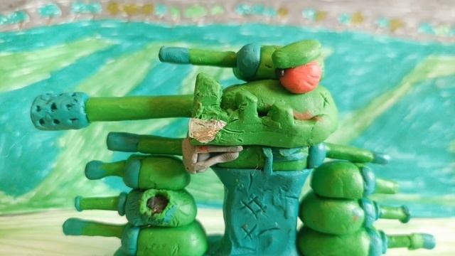 возвращение кв44-мультики про танки из пластелина