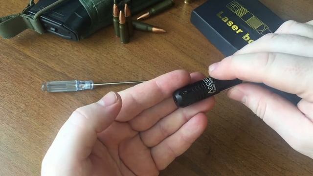 Холодная пристрелка коллиматора Holosun HS403 при помощи Laser Bore Sighter