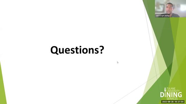Dining Services at Tulane - Parent Programs Webinar смотреть онлайн