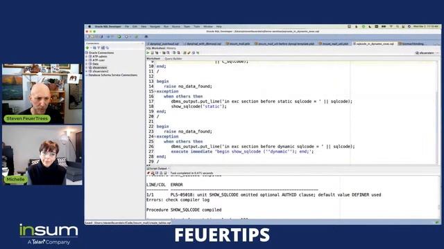 [Feuertips #36] Writing - and fixing bugs in - dynamic SQL смотреть онлайн