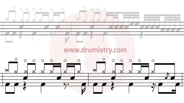 Paramore - Decode Drum Score смотреть онлайн