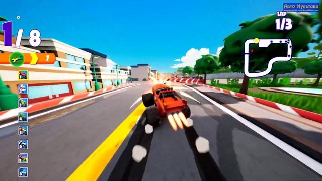 City Racers: Blaze and the Monster Machines смотреть онлайн