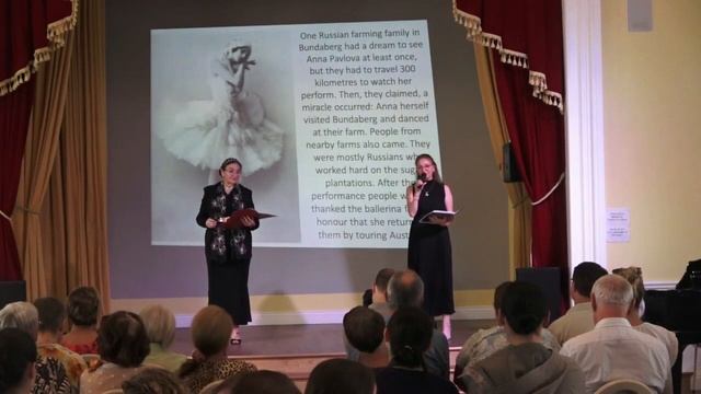 Встречи Анны Павловой с прихожанами 1-го русског прихода в Австралии 1926, 1929 Брисбен Австраоия смотреть онлайн