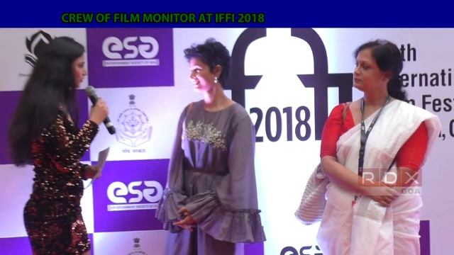 CREW OF FILM THE MONITOR AT IFFI 2018 смотреть онлайн