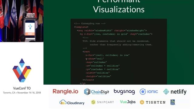 Visualizations using SVG, Canvas, and WebGL in Vue with Chris Fritz смотреть онлайн
