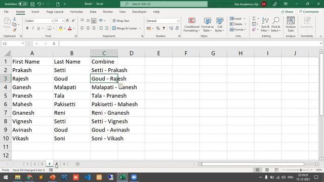 Excel - Never Use Functions - COMBINE and SPLIT TEXT - Without Formula - John David Excel смотреть онлайн