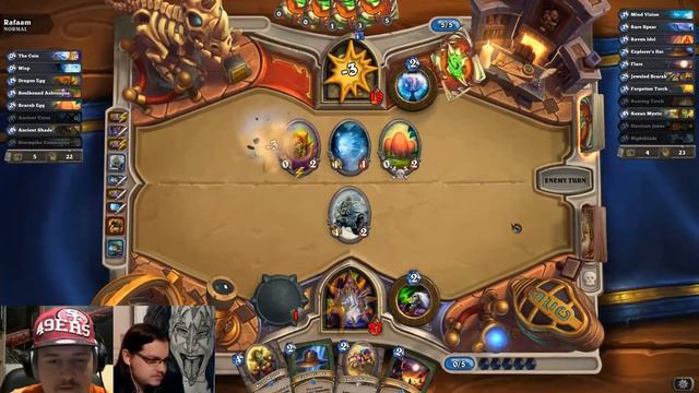 HOW TO BEAT RAFAAM! Hearthstone The League of Explorers: Hall of Explorers (2020) смотреть онлайн