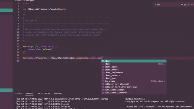 Image compression using Laravel/PHP смотреть онлайн