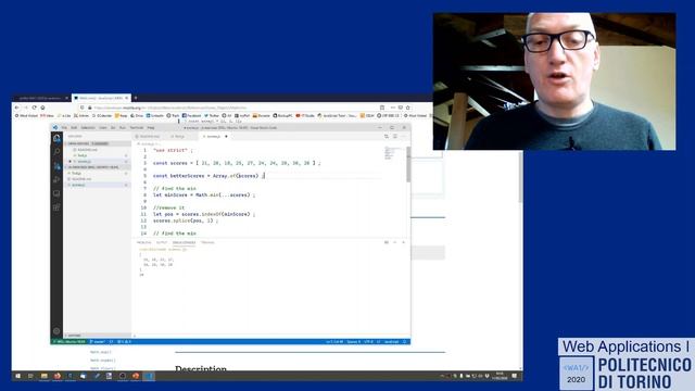 WA1-2020-L03: JavaScript exercises (part 1) смотреть онлайн