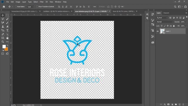Interior Decor Business Card design | Photoshop Tutorials смотреть онлайн